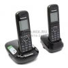 Panasonic KX-TG5512RUB <Black> р/телефон (2 трубки с ЖК диспл., DECT)