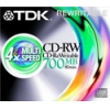 CD-RW TDK              700MB 4X SPEED