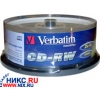 CD-RW VERBATIM       700MB 4X SP. уп.25 шт. на шпинделе
