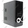 Miditower FOX <5828-BS> Black-Silver ATX 400W (24+4+6пин)