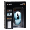 Мышь A4-Tech G9-630-3 (голубой) Nano 2.4 ГГц, 2+1 кл-кн USB