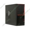 Корпус Miditower IN-WIN "EAR-032T2", ATX, черно-красный (450Вт) 