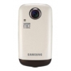 Видеокамера Samsung HMX-E10 белый 8.0Mpix 1x zoom 2.7" LCD miniSD (HMX-E10WP/XER)