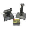 Дж-к Saitek X65F Pro Flight Combat Control System (13кн., 7x 8 поз.перекл., 2xthrottle, USB2.0)