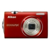 Фотоаппарат Nikon CoolPix S5100 красный 12.2Mp 5 2.7" 720p 32Mb SDHC EN-EL10  (VMA642E1)