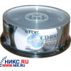 CD-R TDK                700MB 48X SP.METALLIC уп. 25 шт. на шпинделе