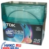 CD-R TDK                650MB 16X SP. уп. 25 шт.