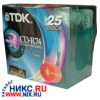 CD-R TDK                650MB 12X SP. уп.25 шт.