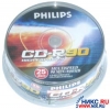 CD-R  PHILIPS            800MB MULTISPEED уп.25 шт.  на шпинделе
