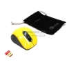 A4-Tech GlassRun Mouse <G9-630-4 Yellow> (RTL) USB 3btn+Roll, беспроводная, уменьшенная