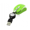 Kreolz Optical Mouse <MC52g> Green (RTL) USB 3btn+Roll,Retractable, уменьшенная