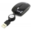 Kreolz Optical Mouse <MC55b> Black (RTL) USB 3btn+Roll,Retractable, уменьшенная