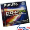 CD-R  PHILIPS            650MB 24X SPEED