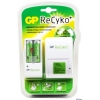 Зарядное устр. Mobile Power, 6 часов + Аккум. 2шт. 2100mAh ReCyko (GP AR07GS210BUC-CR2)