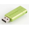 Флеш Диск Verbatim 4Gb PinStripe 47391 USB2.0 зеленый (мин.кол.5)