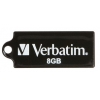 Флеш Диск Verbatim 8Gb Micro Drive 44049 USB2.0 черный
