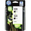 Картридж струйный HP 131 CB331HE черный x2уп. для HP DJ 6543/5743/5740/6843/PS 8153/8453