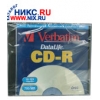 CD-R VERBATIM          700MB 12X SPEED DATALIFE