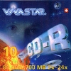 CD-R VIVASTAR            700MB 24X SPEED