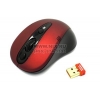 A4-Tech Mouse <G9-370-Red(4)> (RTL) USB 3btn+Roll, беспроводная, уменьшенная