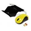 A4-Tech Mouse <G9-320-Yellow(3)> (RTL) USB 3btn+Roll, беспроводная, уменьшенная