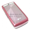 LG KF300 Pink Pearl (TriBand, раскладушка, LCD 320x240@256K+128x160@256K, GPRS+BT, видео, microSD, MP3, FM, 101 г)