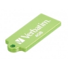 Флеш Диск Verbatim 4Gb Micro Drive 47418 USB2.0 зеленый