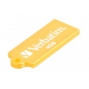 Флеш Диск Verbatim 4Gb Micro Drive 47417 USB2.0 желтый