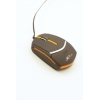 Проводная оптическая мышь для ноутбука Jet.A OM-N2 (USB интерфейс, 1000 DPI) Black&Orange, Black