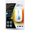 Проводная оптическая мышь для ноутбука Jet.A OM-N6 (USB интерфейс, перекл. DPI, до 1600 DPI, тонкий выдвигающийся провод) White