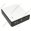 Привод DVD±RW 24x8x16xDVD/48x32x48xCD LITE-ON "eHAU324-06", внешний, бело-черный (USB2.0) (ret)