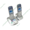 Радиотелефон Panasonic "KX-TG2512RUS", DECT, с опред.номера, доп. трубка, серебр. 