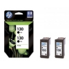Картридж струйный HP C9504HE черный x2уп. для HP DJ 6543/5743/5740/6843/PS 8153/8453