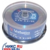 DVD+R DISC  VERBATIM     4.7GB   2.4X <уп.25 шт.> на шпинделе
