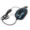 A4-Tech Glaser Mouse <X6-28D-Green Dot(5)> (RTL) USB 4btn+Roll
