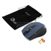 A4-Tech GlassRun Mouse <G9-600-Blue Twill(2)> (RTL) USB 4btn+Roll, беспроводная, уменьшенная
