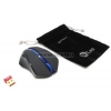 A4-Tech GlassRun Mouse <G9-310-6 Black+Blue> (RTL) USB 3btn+Roll, беспроводная, уменьшенная