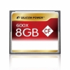 Карта памяти Compact Flash 8Gb Silicon Power <600x> (SP008GBCFC600V10)