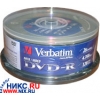 DVD-R DISC  VERBATIM          4.7GB  2X SPEED уп. 25 шт. на шпинделе