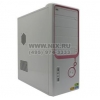 Miditower FOX <5813WOP> White-Pink ATX 400W (24+4+6пин)