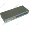 Переключатель KVM 1U 19" RM на 4 ПК TRENDnet "TK-404KR" монитор (DVI), клавиатура (PS/2), мышь (PS/2), микрофон, колонки + комплект кабелей (1.8м) 