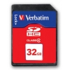 Флеш карта SDHC 32Gb Class4 Verbatim  (044022-61)