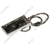 Накопитель USB flash 4ГБ Silicon Power "Touch 852" SP004GBUF2852V1K, черно-серебр. (USB2.0) 