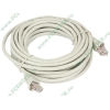 Патчкорд UTP 5e кат. Flextron "LAN-UTP5E-5.0-02-P1" с разъемами RJ-45, CCAW, позолоченные контакты (5.0м) (oem)