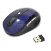CBR Wireless Mouse <CM500 Blue> (RTL) USB 6but+Roll,  беспроводная, уменьшенная