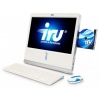 Моноблок iRU AIO 105 19" Atom 330/2Gb/320G/NVIDIA GF9400/DVD-RW/BT/Wi-Fi/CR/Cam/white