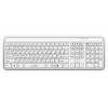 Клавиатура Oklick 560S белый USB slim Multimedia
