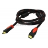 Кабель Kreolz HDMI to HDMI (19M -19M) 1.5м, 2 фильтра <CHH15>