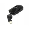 A4-Tech Flexible AnySize X5 Optical Mouse <X5-66E-Black> (RTL) USB 4btn+Roll