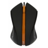 Мышь A4 Q3-310-4 black/orange 2x Rate Q Series Glass Run USB (мин.кол.5)